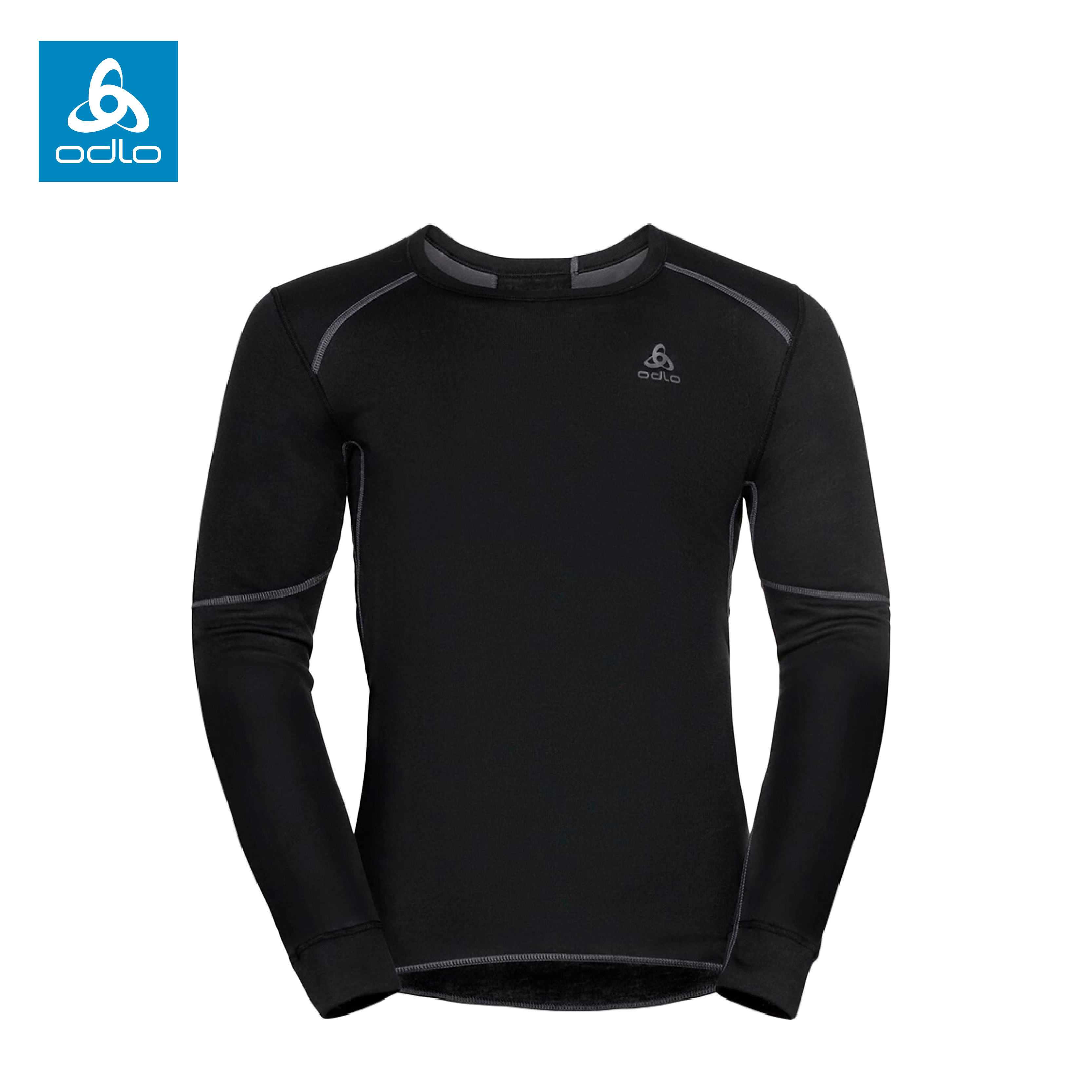 ODLO 瑞士 ECO 銀離子加強保暖圓領衣 男款 (2色) 12OD159222