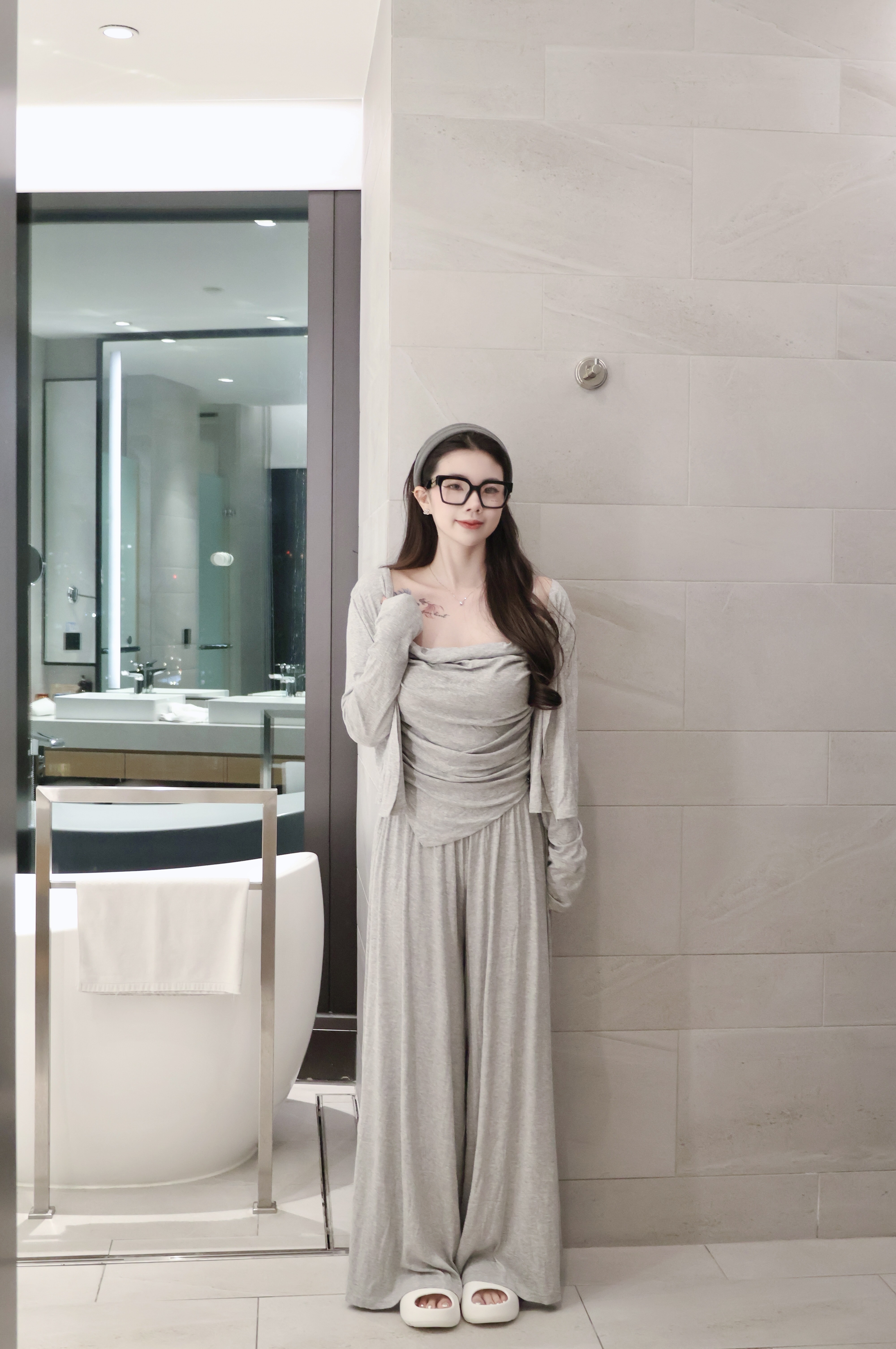 氣質慵懶顯瘦三件套🤍