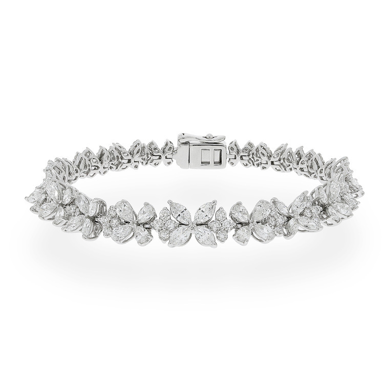 馬眼鑽花形手鏈