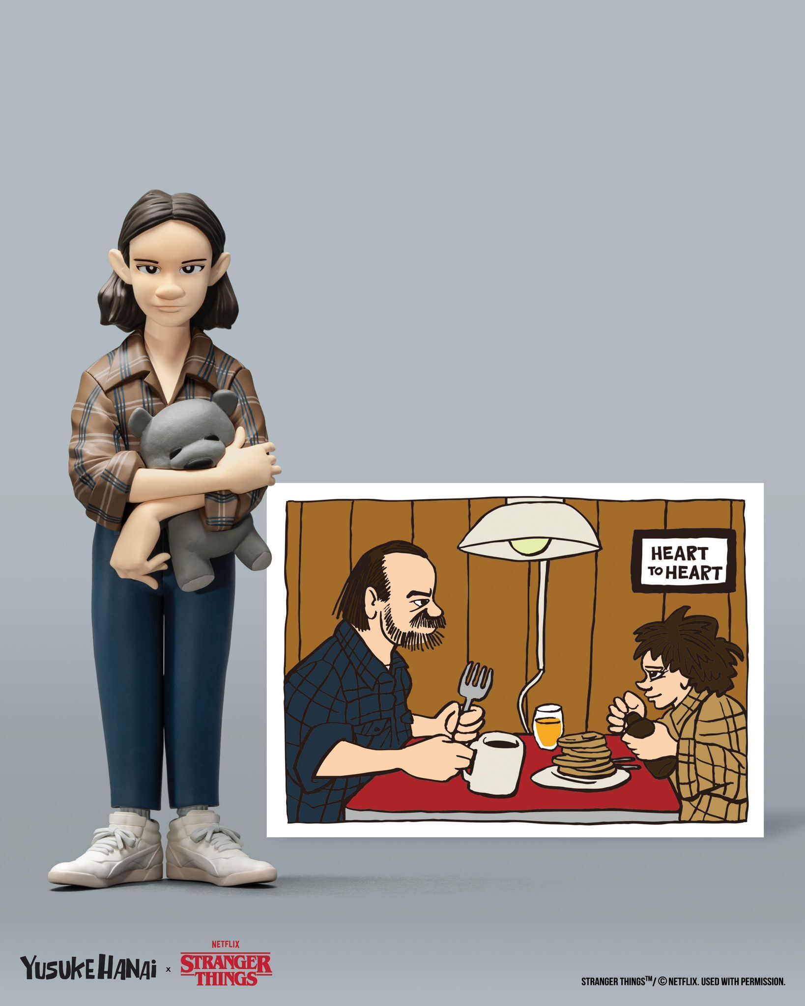 Yusuke Hanai X Stranger Things “HEART TO HEART”