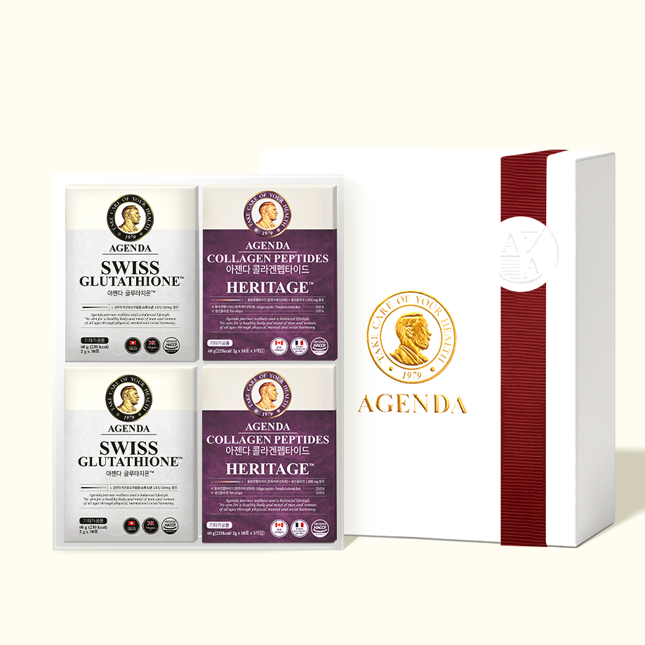 【透亮彈潤 四入燙金禮盒】穀胱甘肽＋膠原蛋白