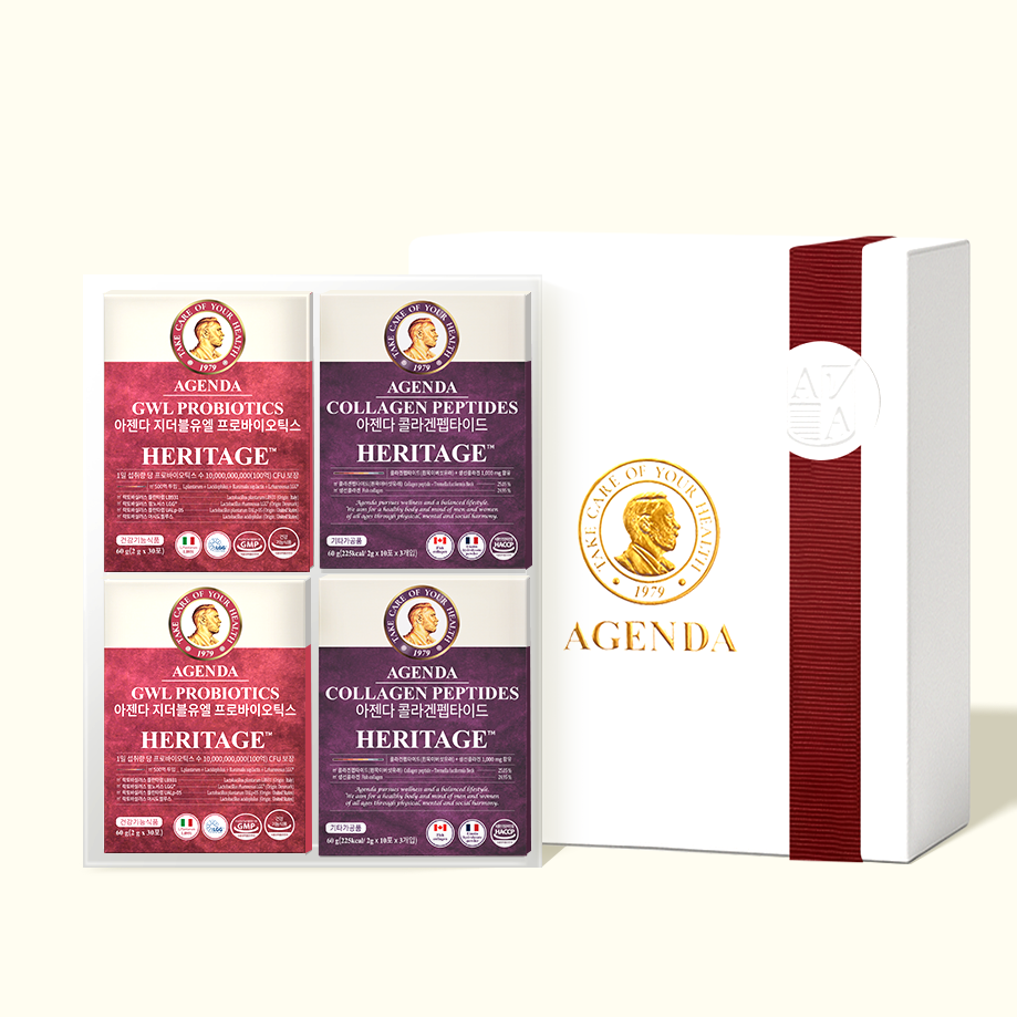 【怦彈呵護 四入燙金禮盒】膠原蛋白+女性益生菌