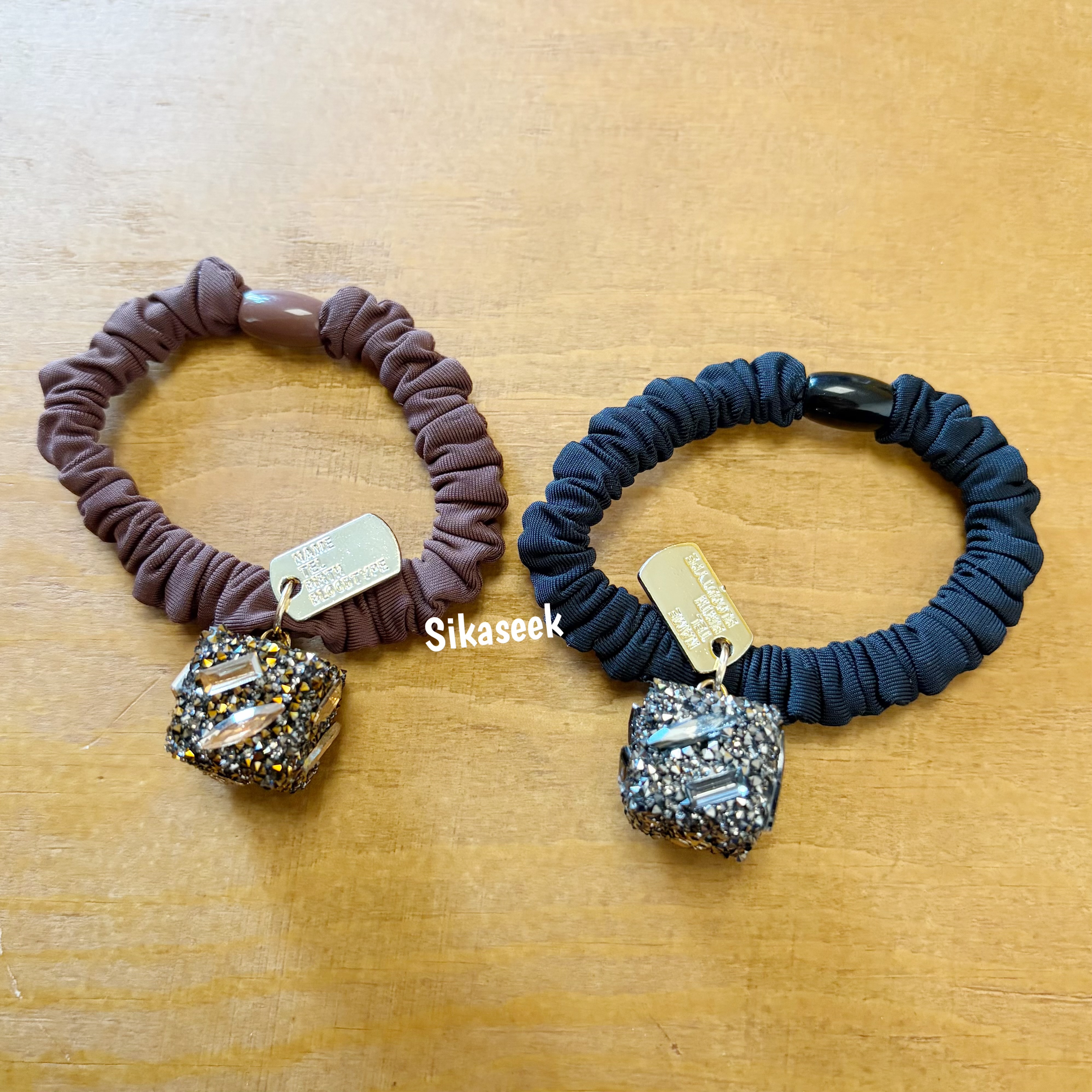 立體方形鑽閃 x 熊仔