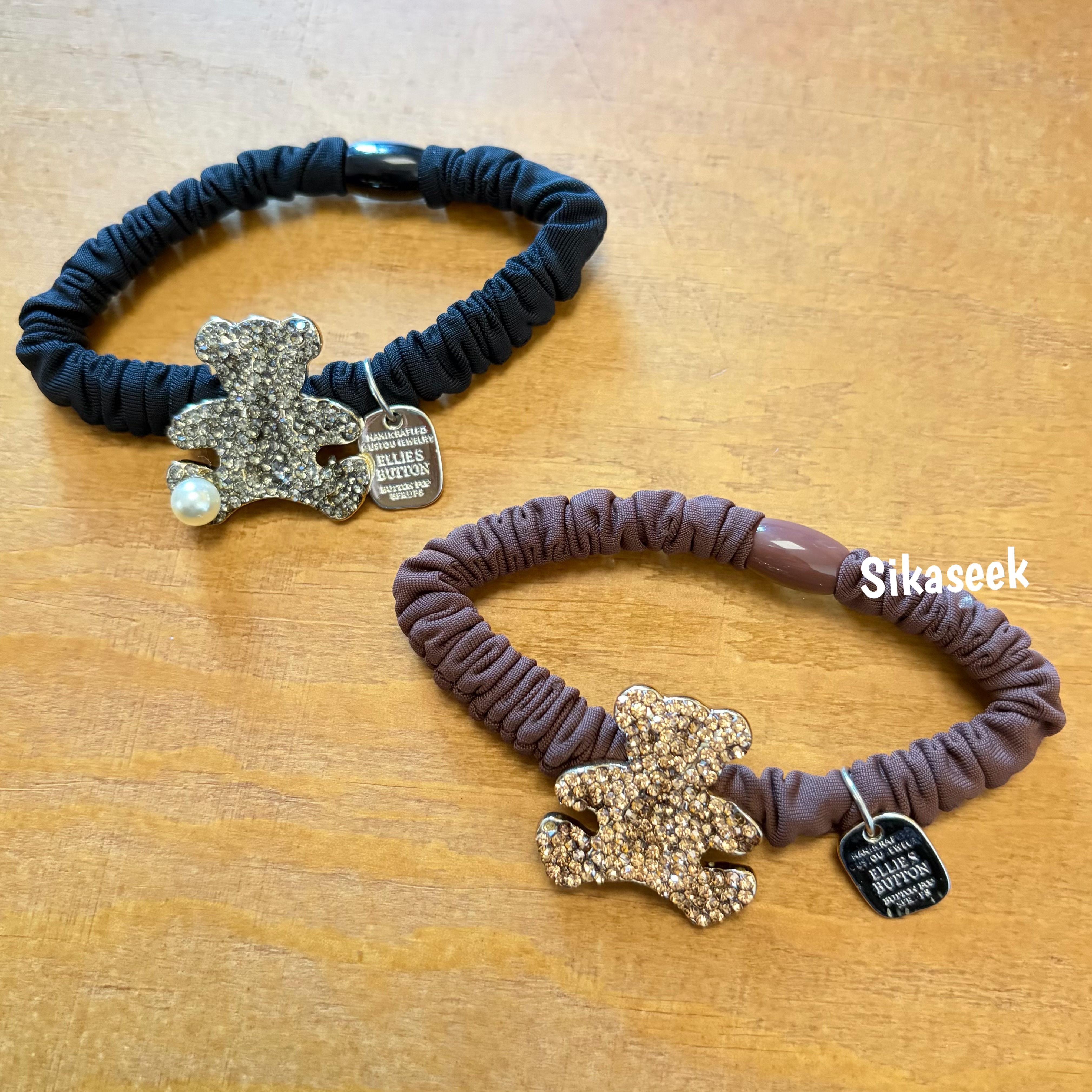 立體方形鑽閃 x 熊仔