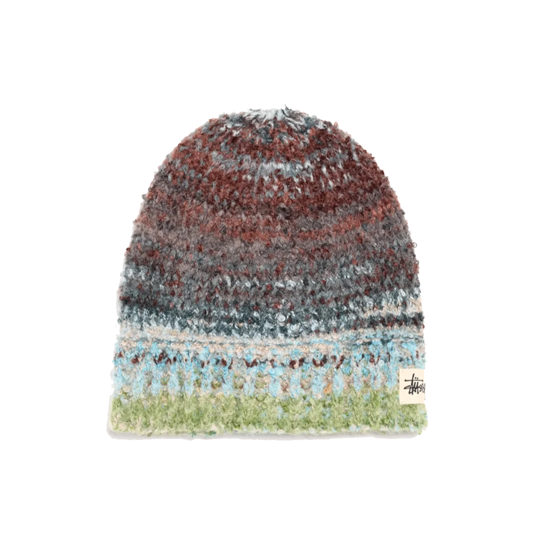 Stussy Skullcap Textured Yarn 小標毛帽| FLOMMARKET