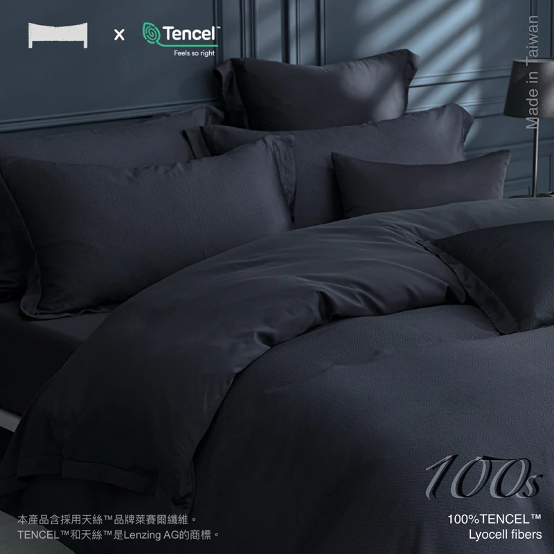 暗眠MORE｜400織 頂級天絲《人字紋》