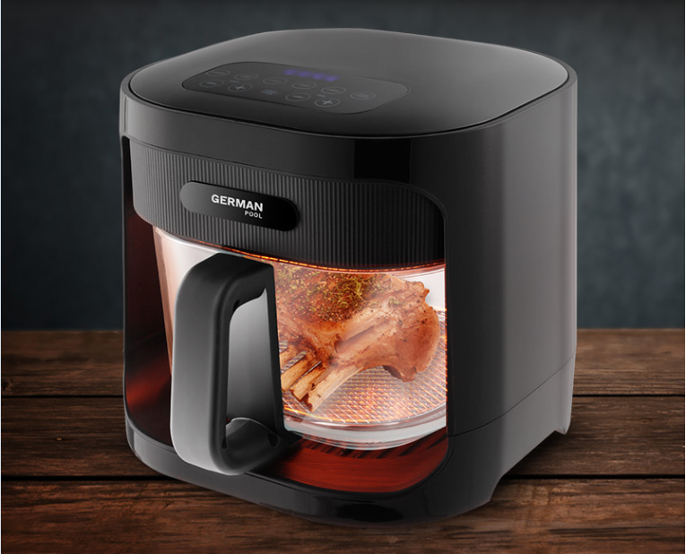 德國寶玻璃光速炸鍋 SFO-312, German Pool 透明玻璃氣炸鍋, 易清潔玻璃氣炸鍋, 無油氣炸鍋健康煮食, 光速炸鍋透明設計, 玻璃炸鍋可入洗碗碟機, 家用健康氣炸鍋, 玻璃鍋氣炸鍋推薦, 低脂煮食氣炸鍋, 香港家庭氣炸鍋選擇