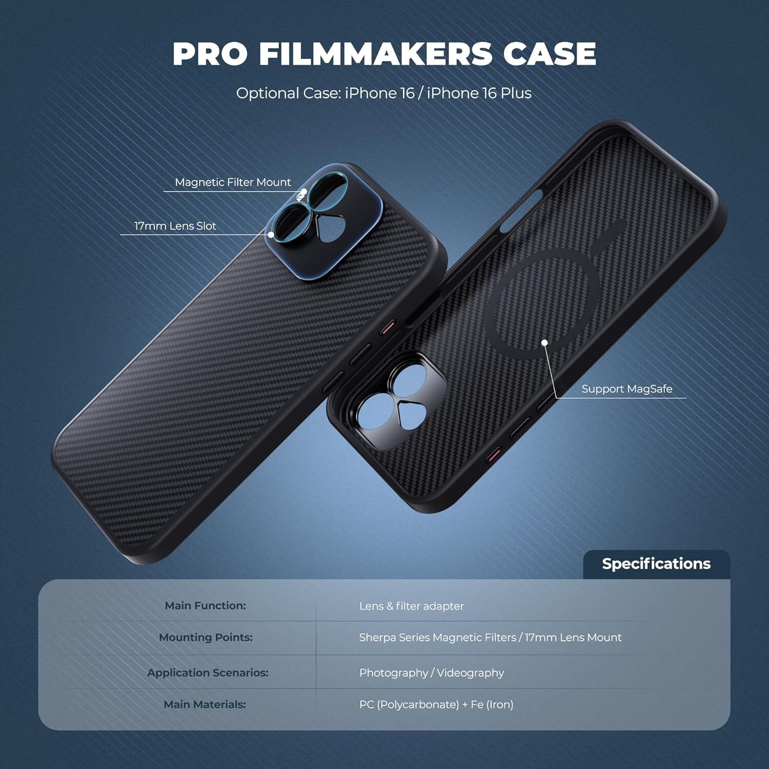 Freewell FW-17-IP17PROK Iphone 17 Pro 電影製作人保護殼