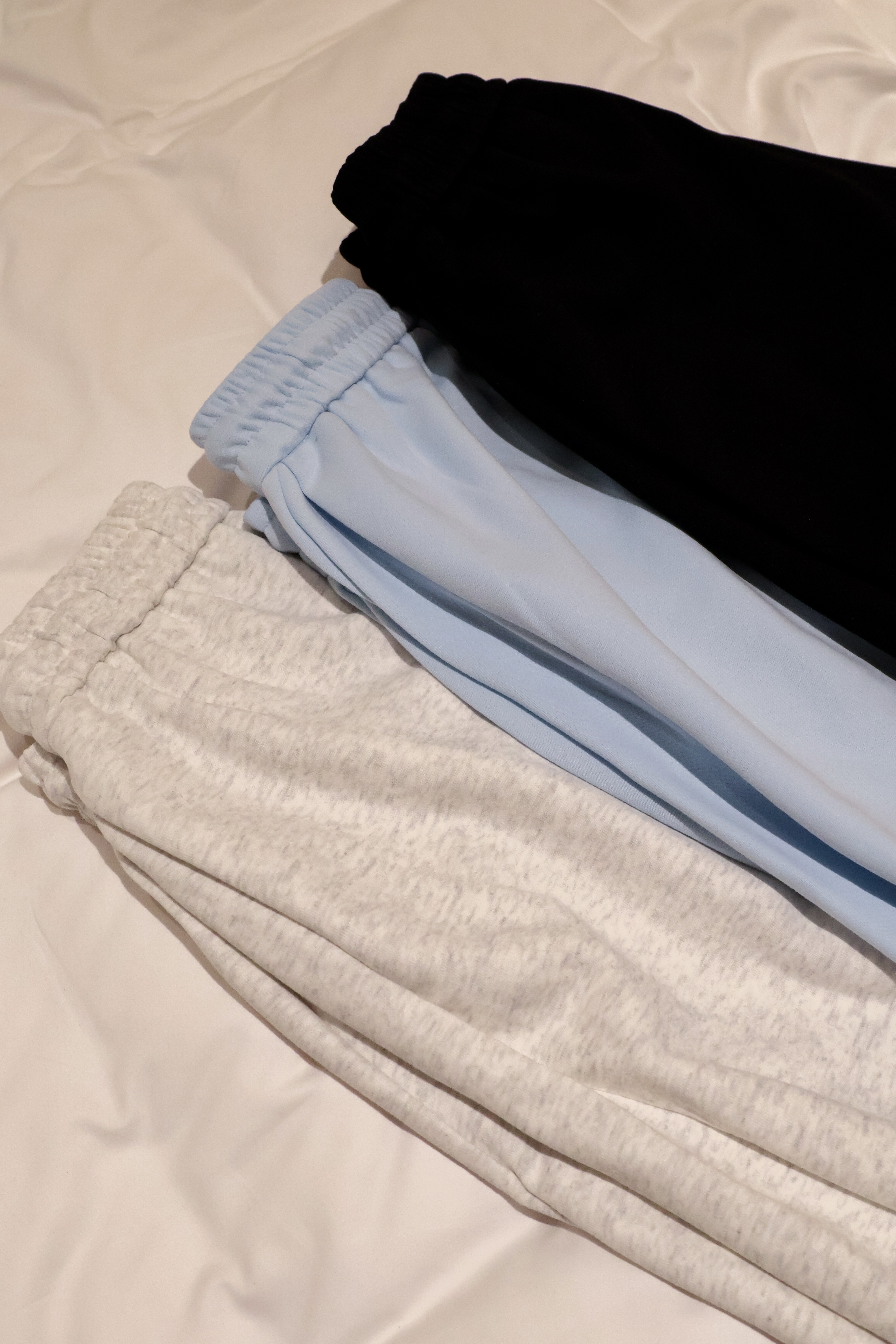 高質感彎刀闊腿棉褲🍨