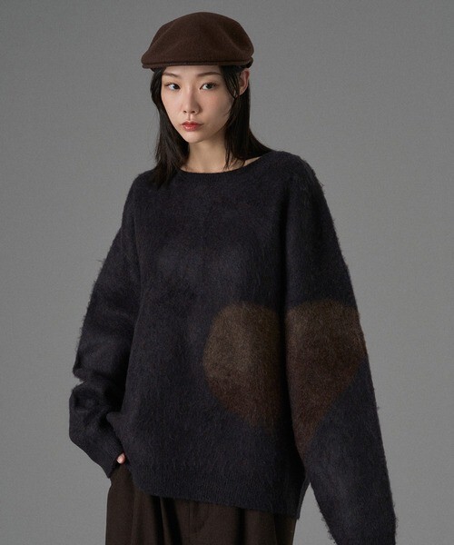 <藏不住的心💘> 🇯🇵冬日假期限定 漸層針織愛心毛衣