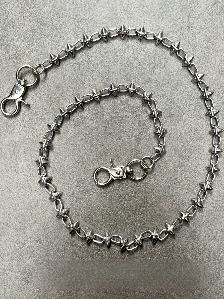 Good Value 個性 街頭 鉚釘 單鍊 褲鍊