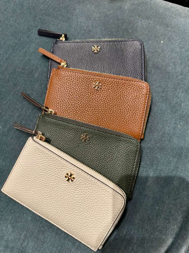 【預購】Tory Burch K1125903 logo 拉鍊卡包