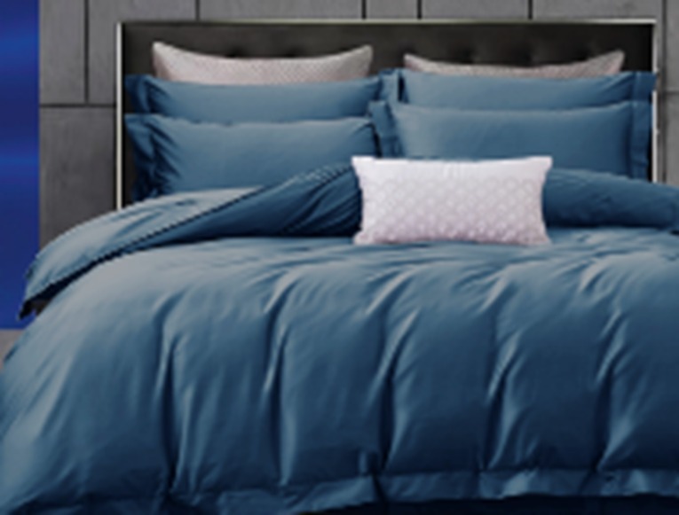 (5360) Primeval Organic 3000針 床單套裝【藍】