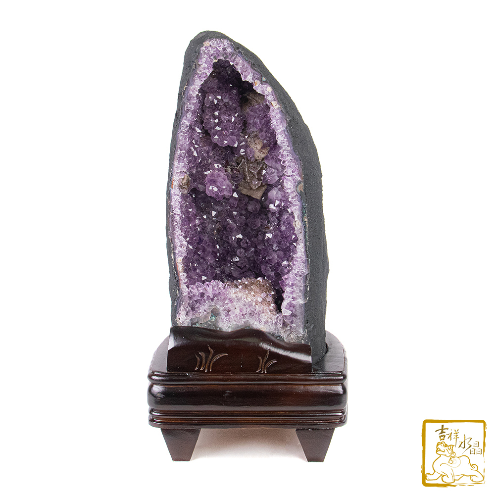 巴西紫水晶洞 13.9kg 招財進寶
