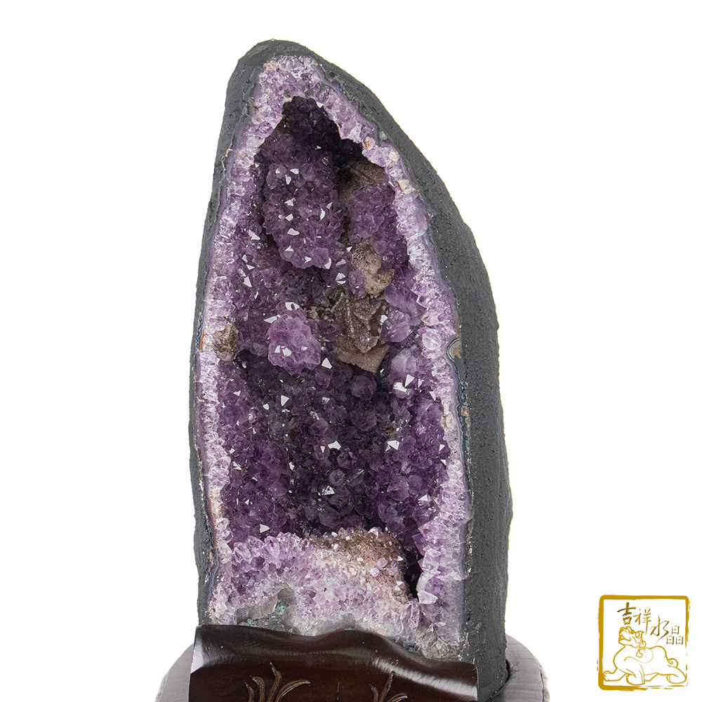 巴西紫水晶洞 13.9kg 招財進寶