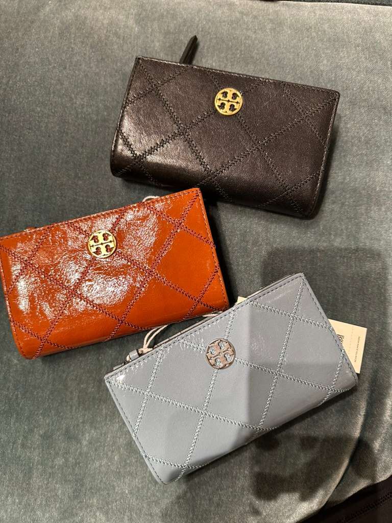 【預購】Tory Burch K1125904 logo 菱格銀包