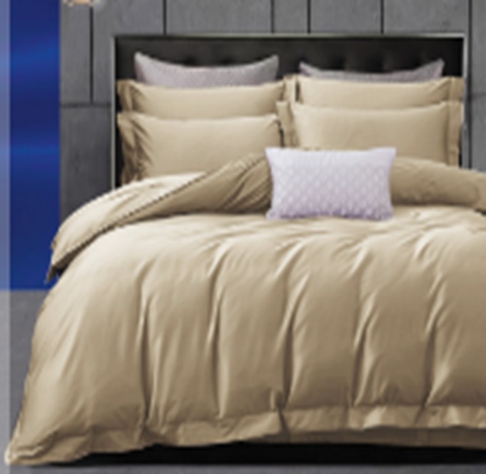 (5364)Primeval Organic 3000針 床單套裝【金米色】