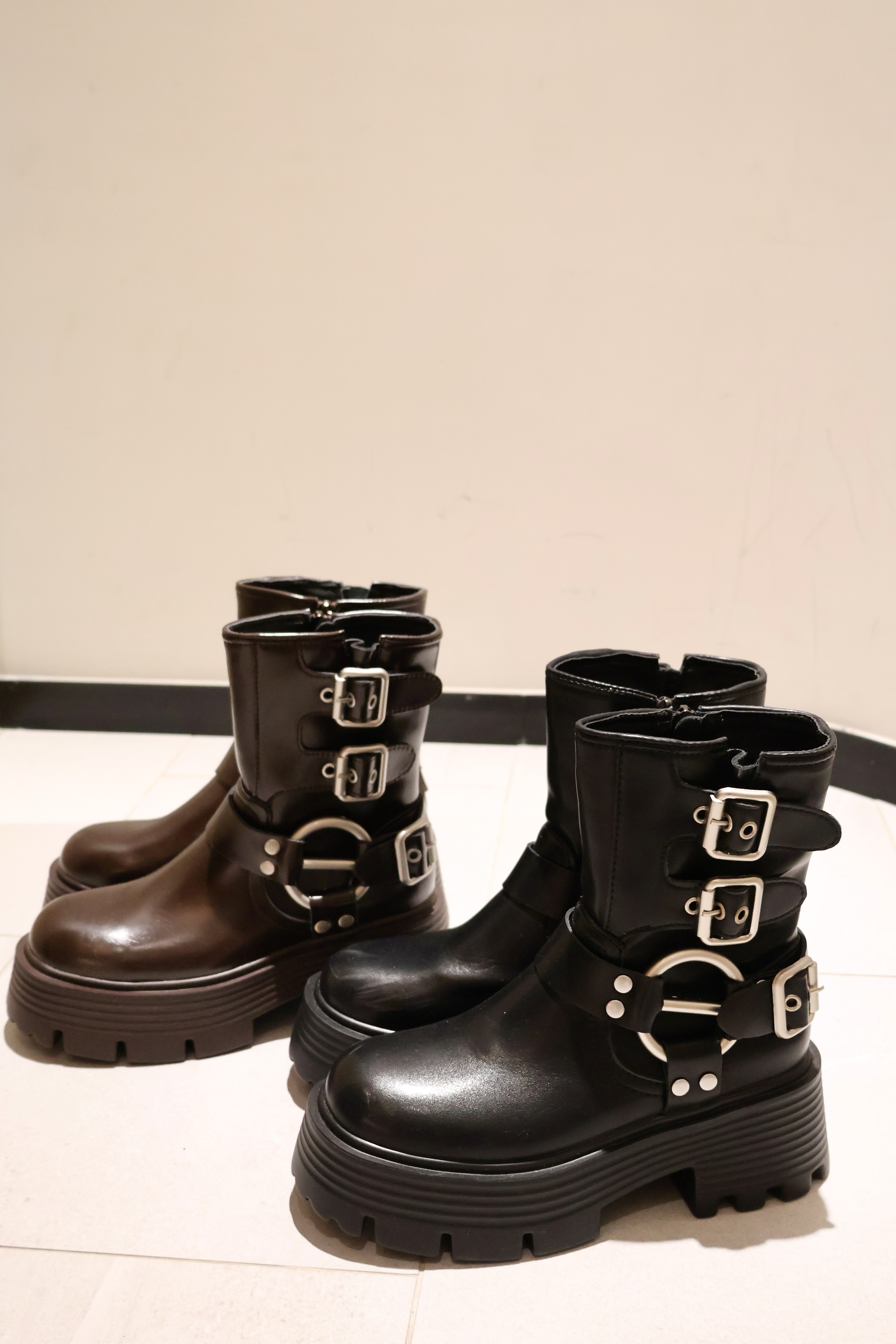 厚底復古西部馬丁靴🤎