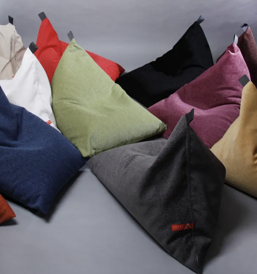 tetra 懶骨頭 - CHENILLE 布料 (三尺寸)