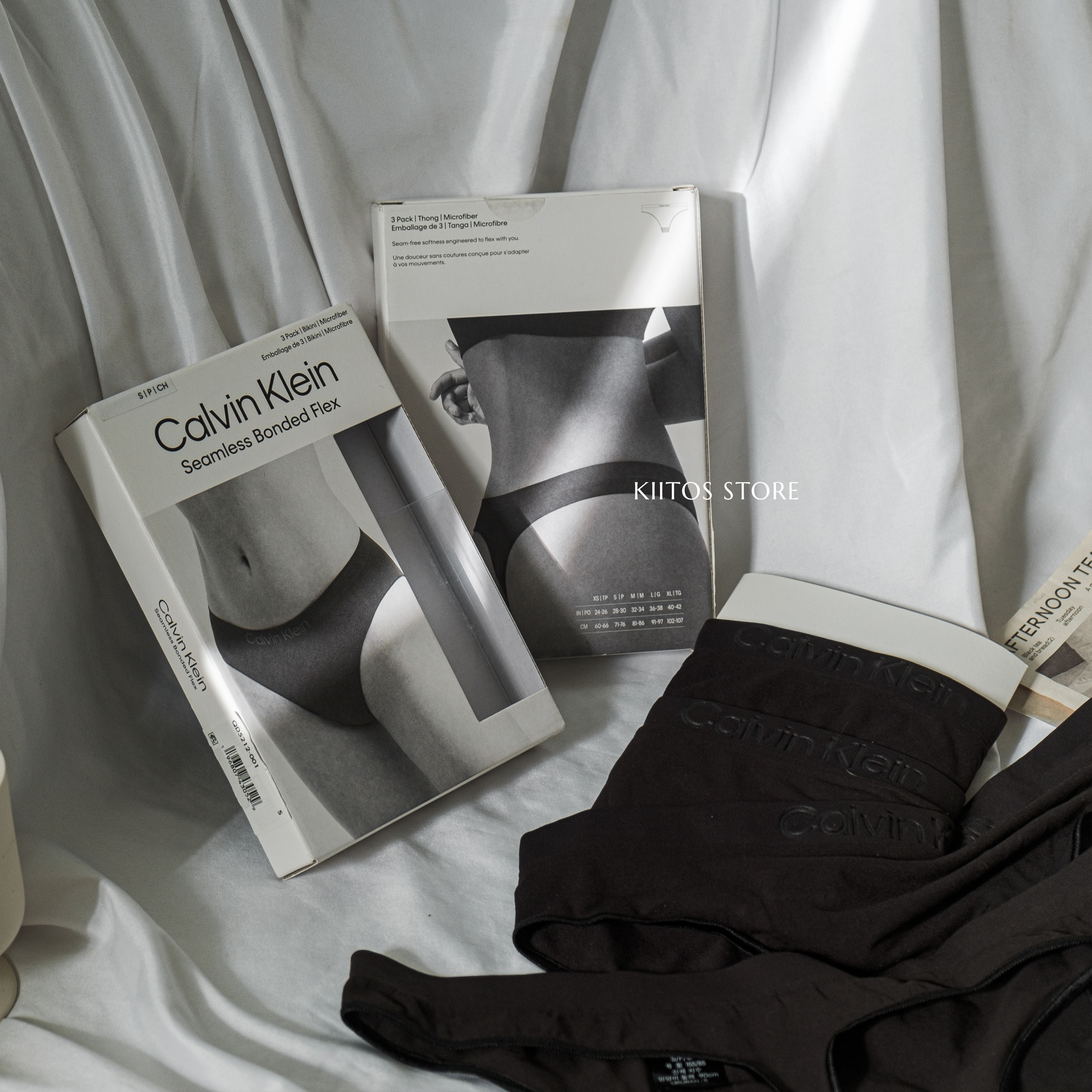 Calvin Klein CK 彈力款Bikini 褲頭壓印經典CK Logo 低腰比基尼 丁字褲 性感小丁 女生內褲 一件