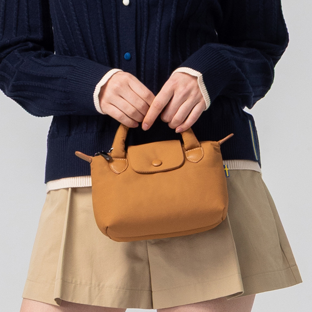 瑞典雲朵包系列｜防潑水 雲朵 水餃包(焦糖)