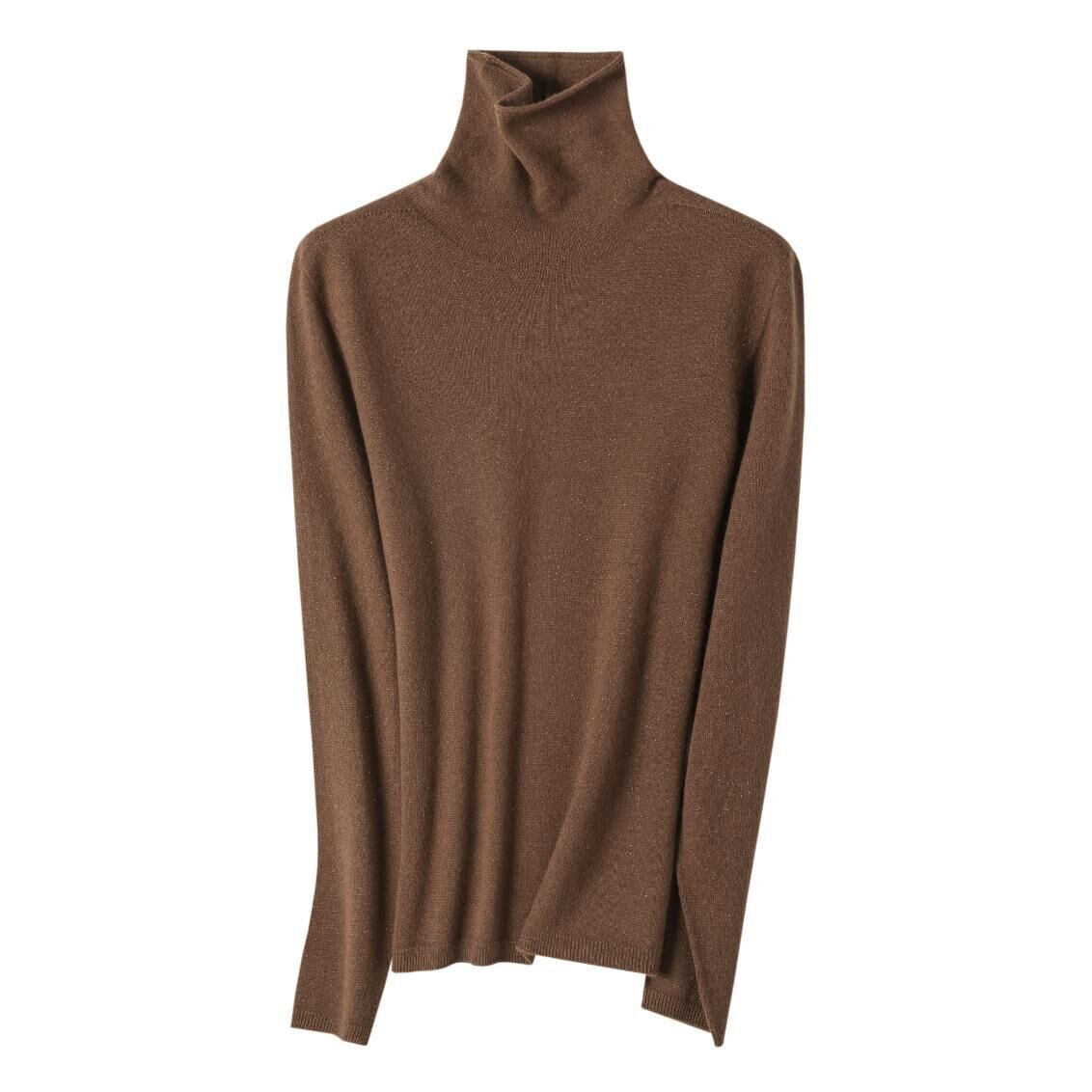 KK9886-自帶柔光黑科技無縫羊毛衫-咖駝 (C9)