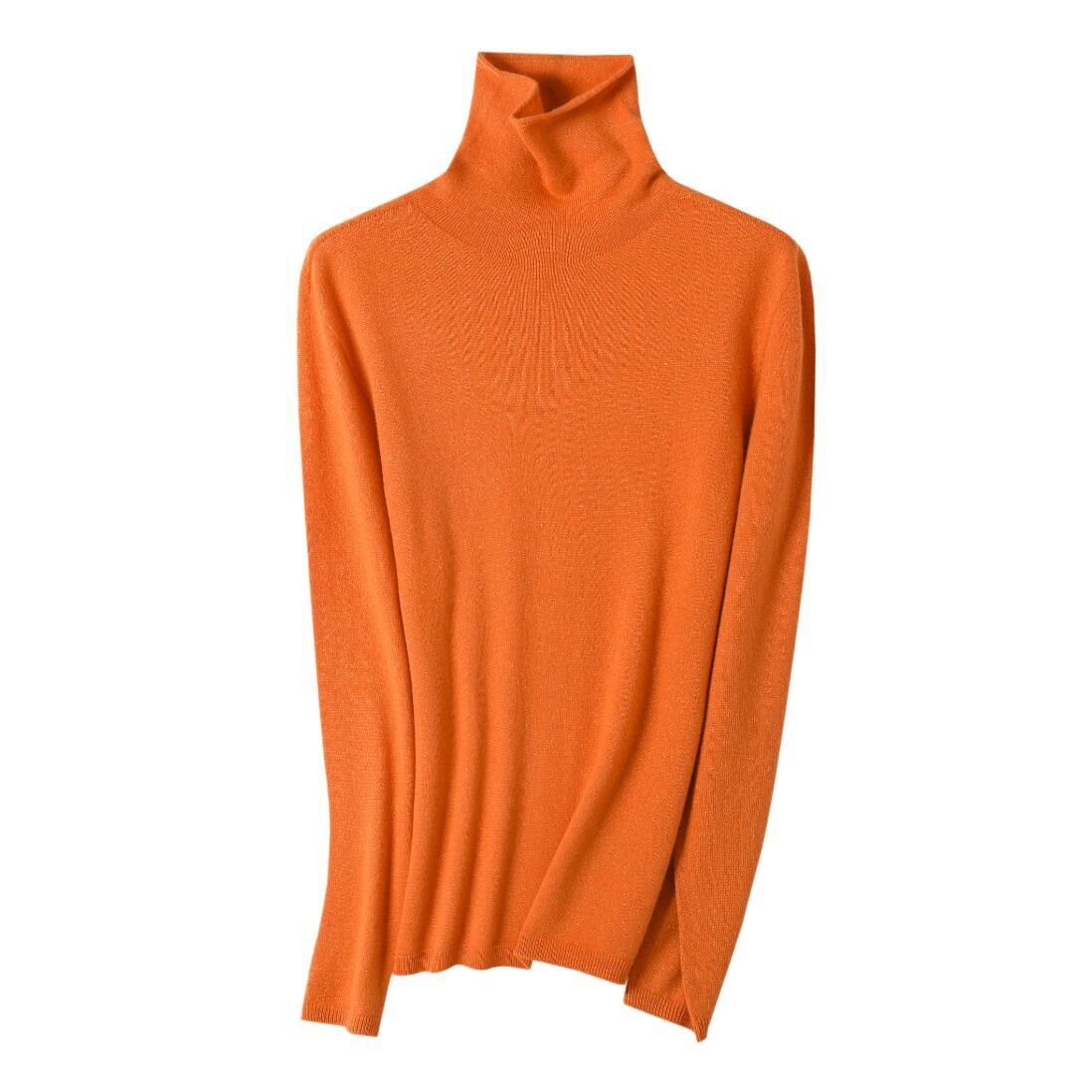 KK9886-自帶柔光黑科技無縫羊毛衫-紅櫻桃 (C8)