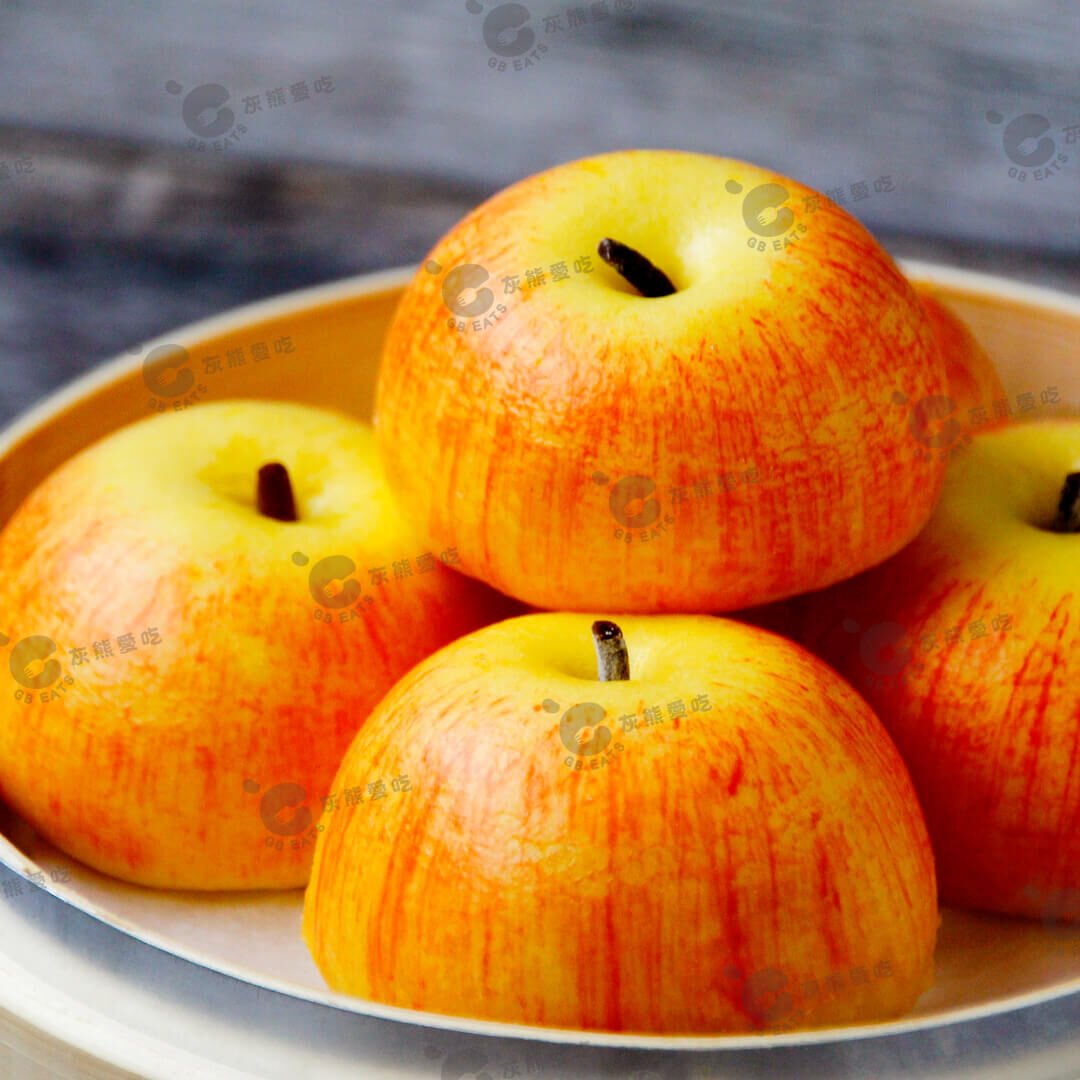 蘋果牛奶流沙包