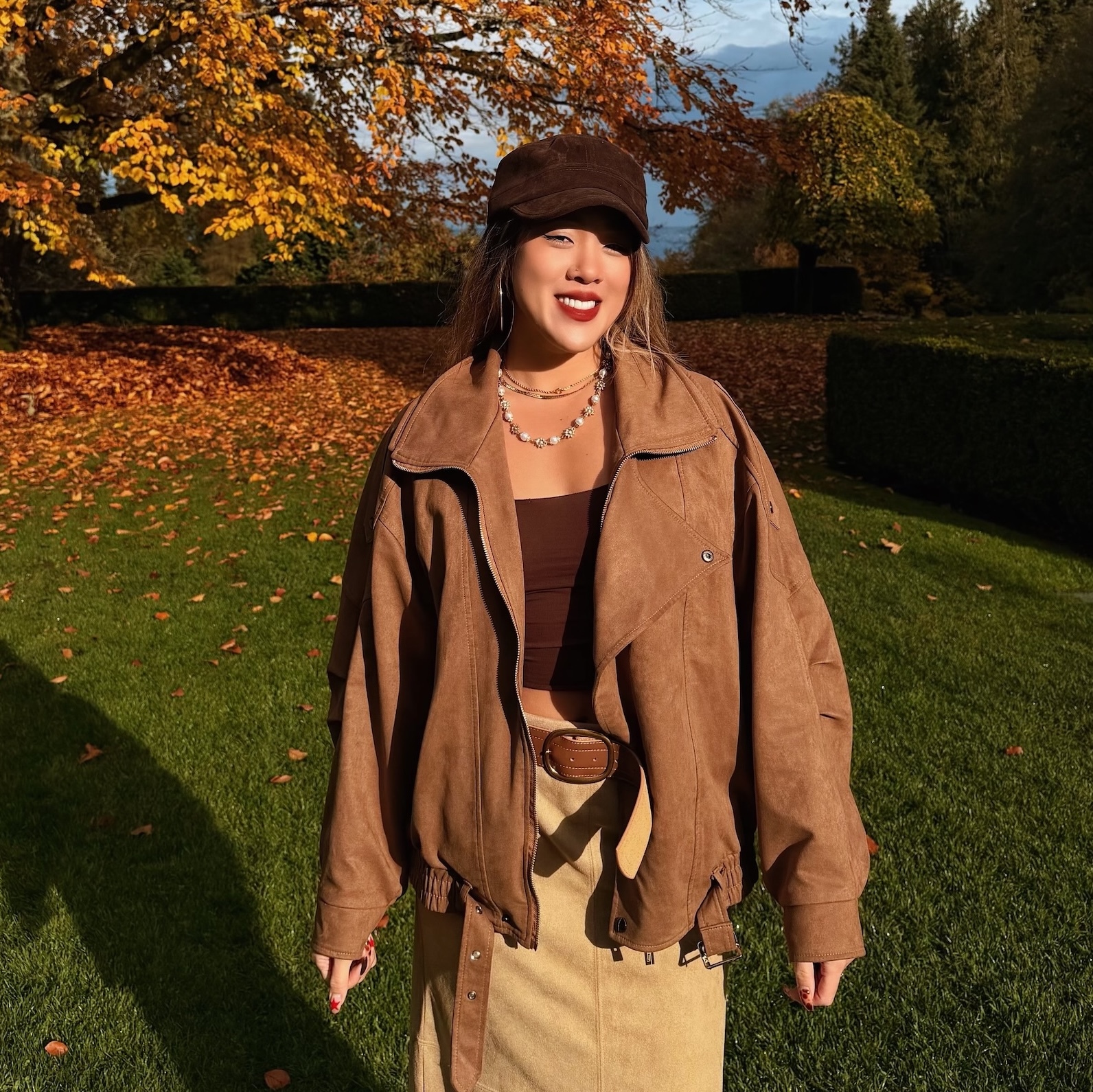 𝐊𝐡𝐚𝐤𝐢’𝐬 𝐋𝐨𝐯𝐞𝐫🥞美式麂皮復古外套