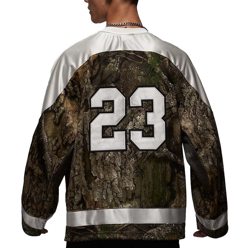Jordan Brooklyn Realtree 男款 冰球衣 長袖 枯枝迷彩 IB3965-222 [國內代購]