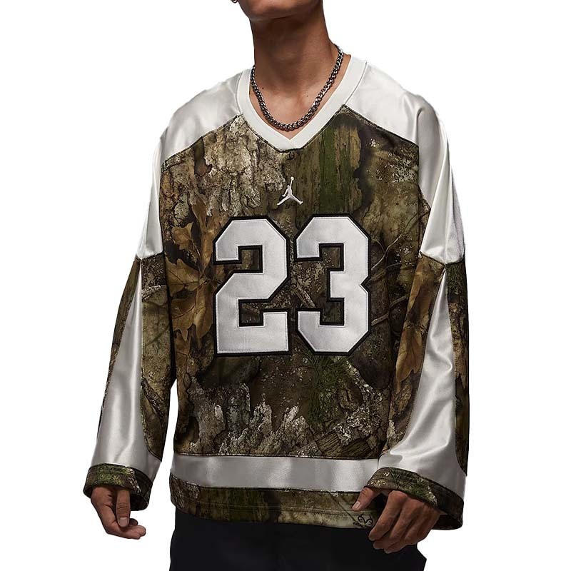 Jordan Brooklyn Realtree 男款 冰球衣 長袖 枯枝迷彩 IB3965-222 [國內代購]