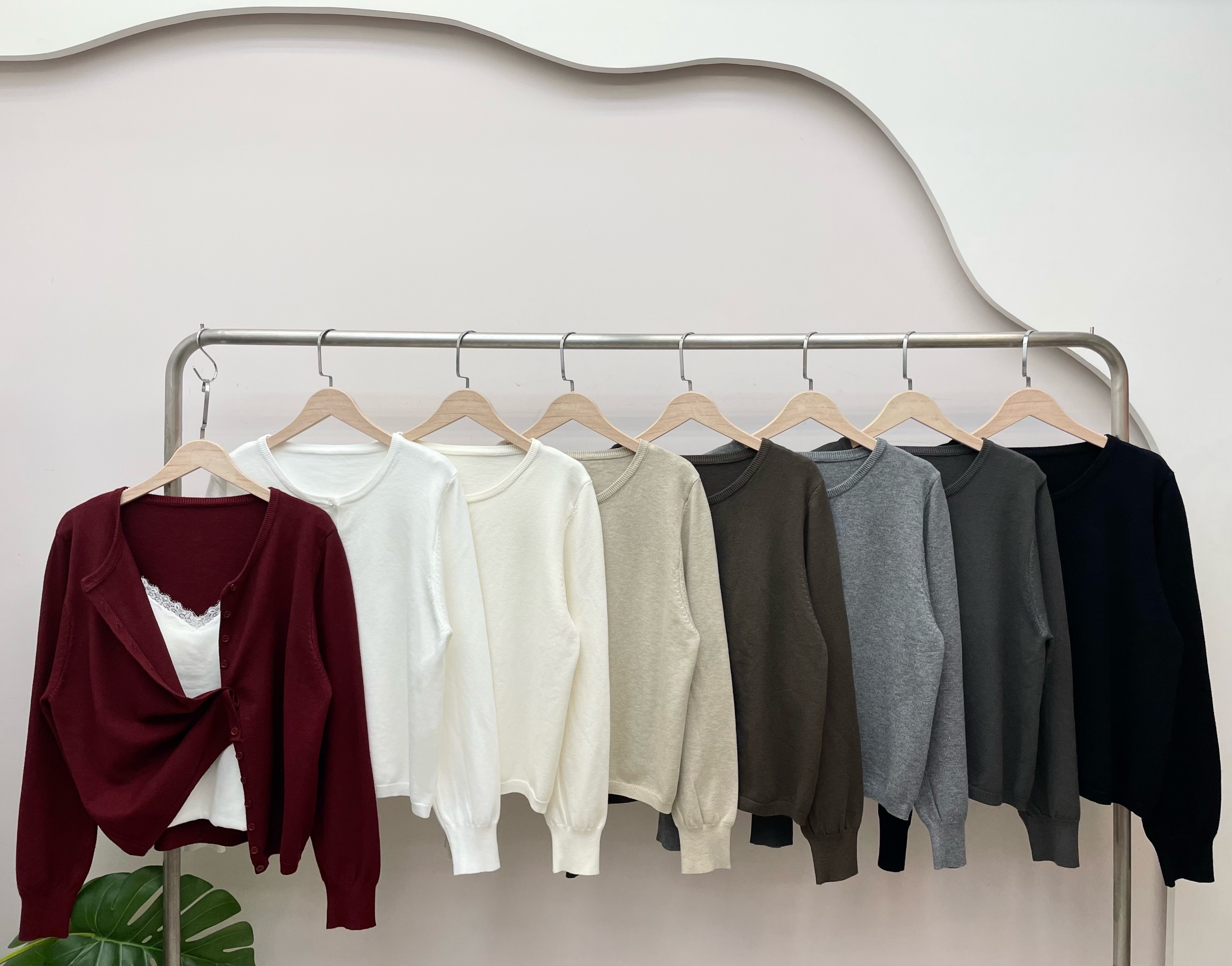 厚磅排扣包心紗小外套（現貨）