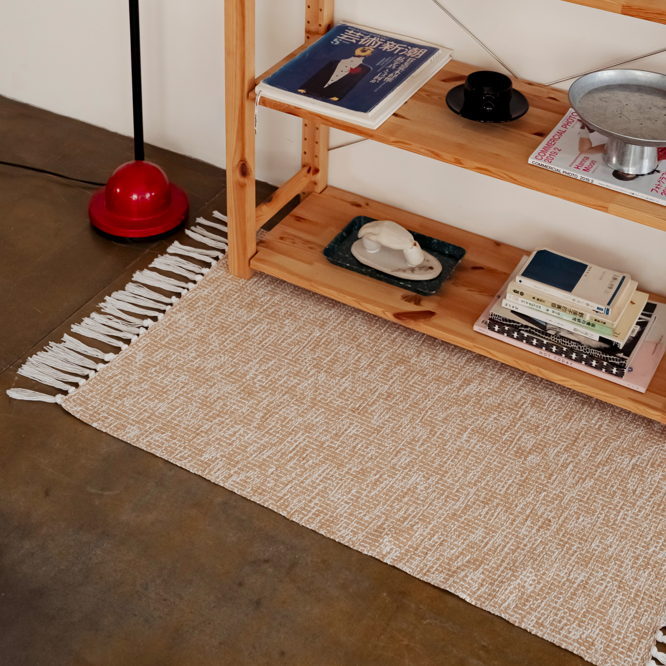 午後靜謐時光 Beige Afternoon｜手工編織地毯