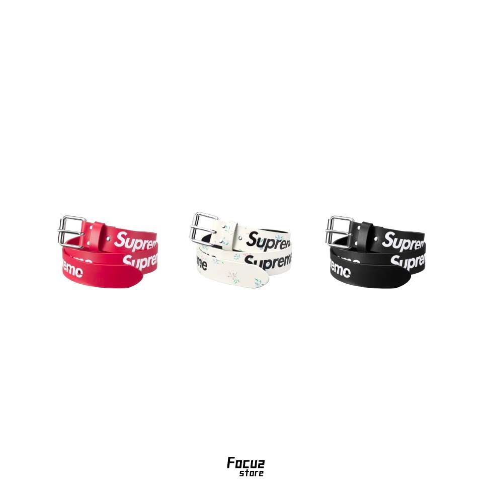 【Focus Store】現貨秒發 Supreme FW25 Week12 Repeat Leather Belt 皮革皮帶 三色