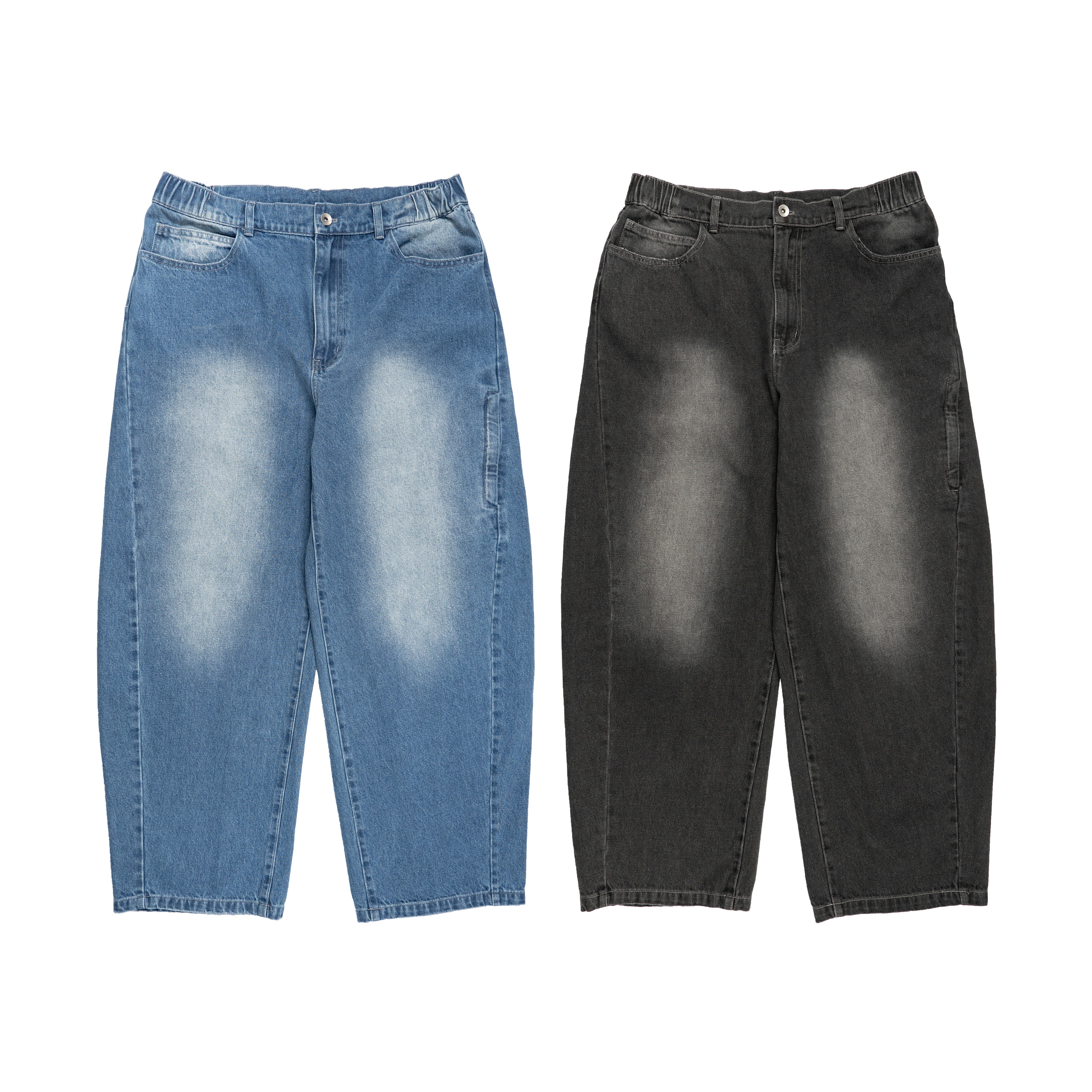 IDEALISM IDE Curve Pants 弧形 牛仔褲 兩色