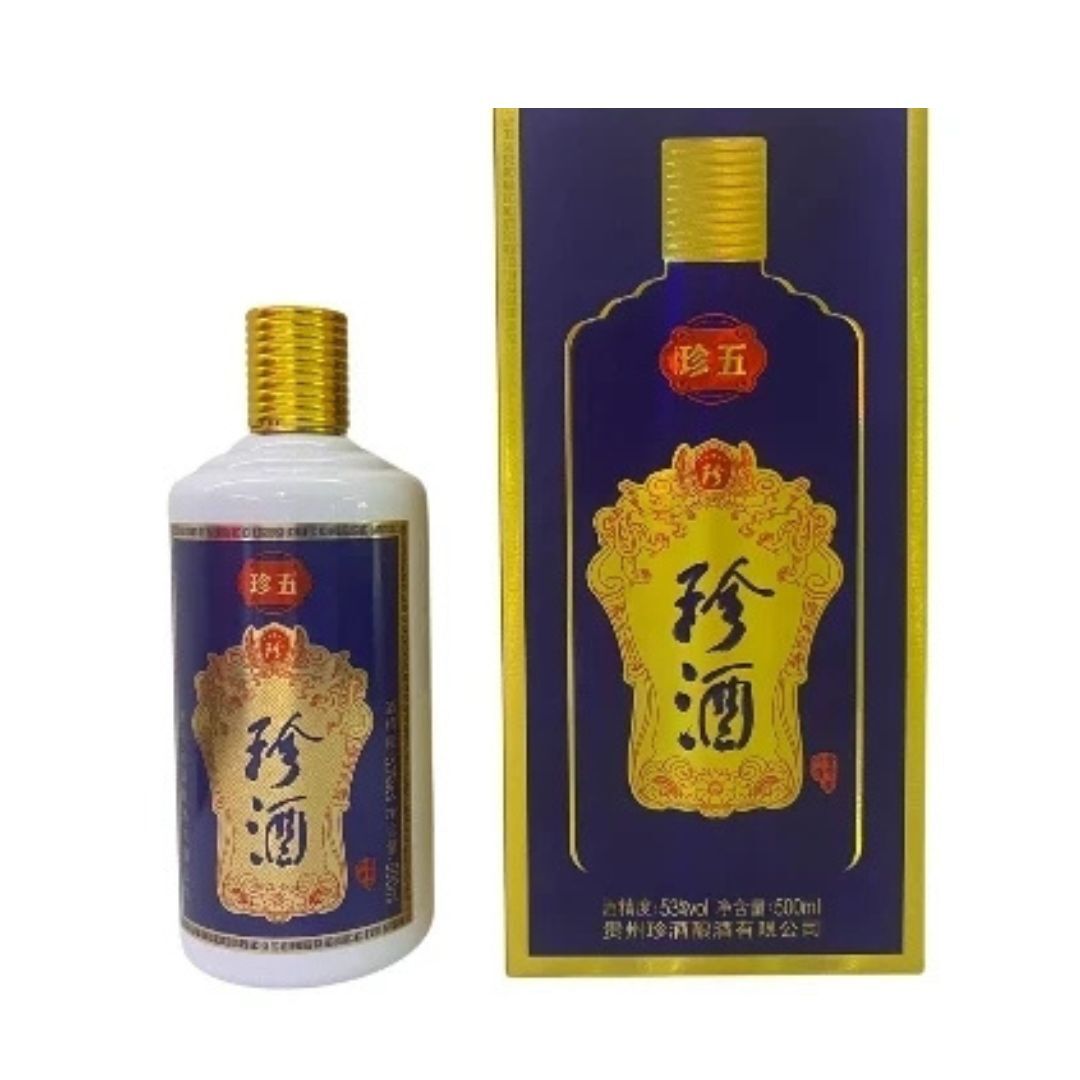 珍酒珍八 大曲醬香型白酒（全新改版升級款）