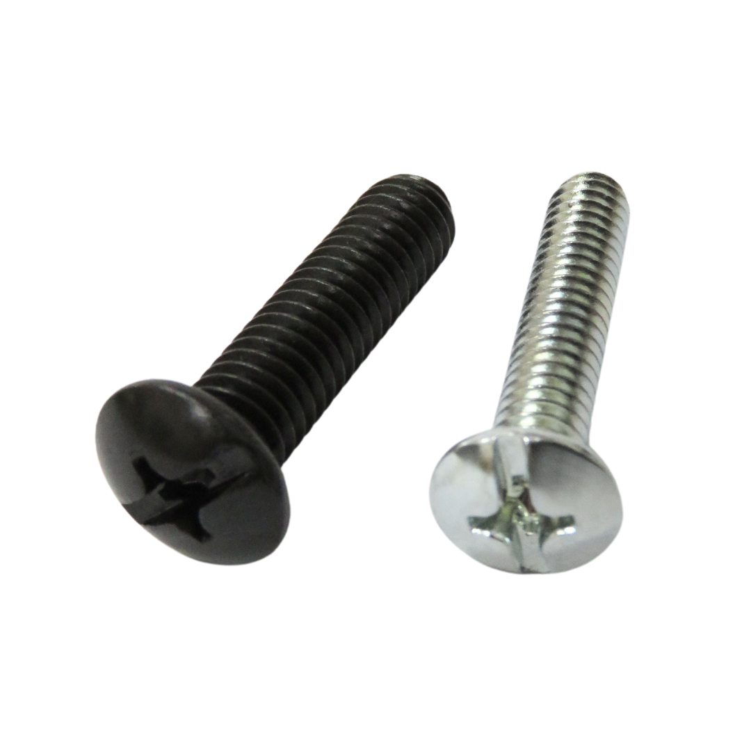 【五金小姐】台灣製 大扁十螺絲 1/4 5/16 [ 10支 ]