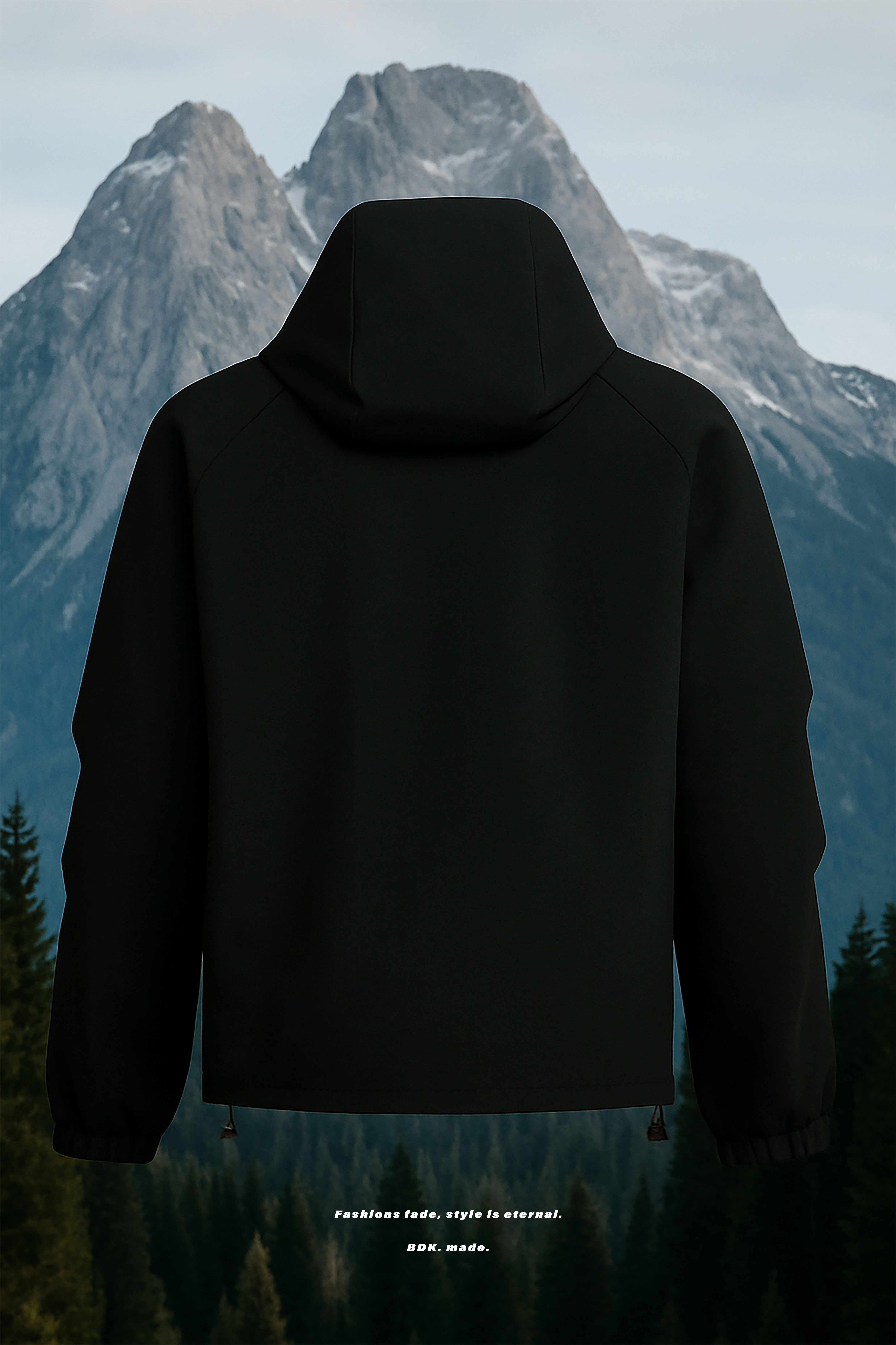 BDK.製造 - 機能剪裁衝鋒衣 - 衝鋒衣〈BDK2524〉