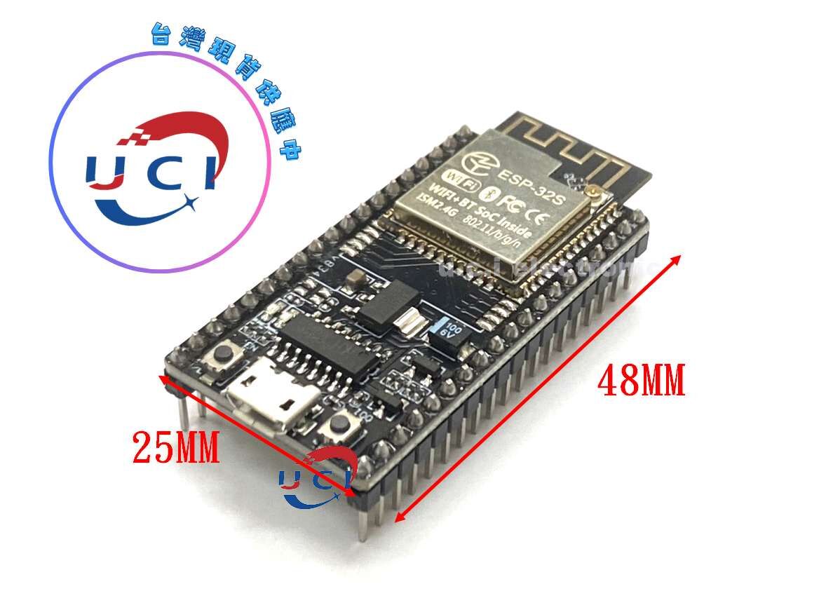 【UCI電子】(Z-2) NodeMCU ESP32S 開發板38腳 WiFi藍牙模組 ESP32