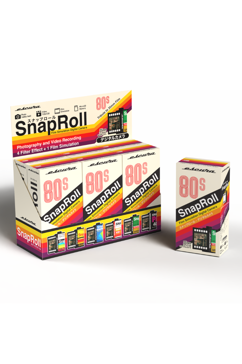 【 限量現貨 】Escura SnapRoll 膠卷底片相機吊飾盲盒 日本