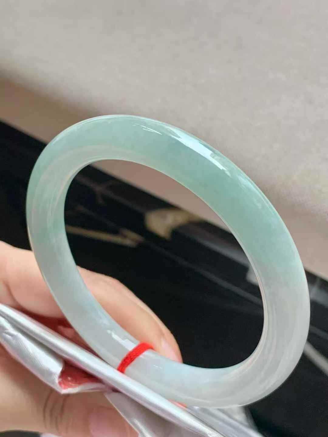 翡翠圓條手鐲,天然翡翠A玉, 緬甸玉, Jade, Jadeite