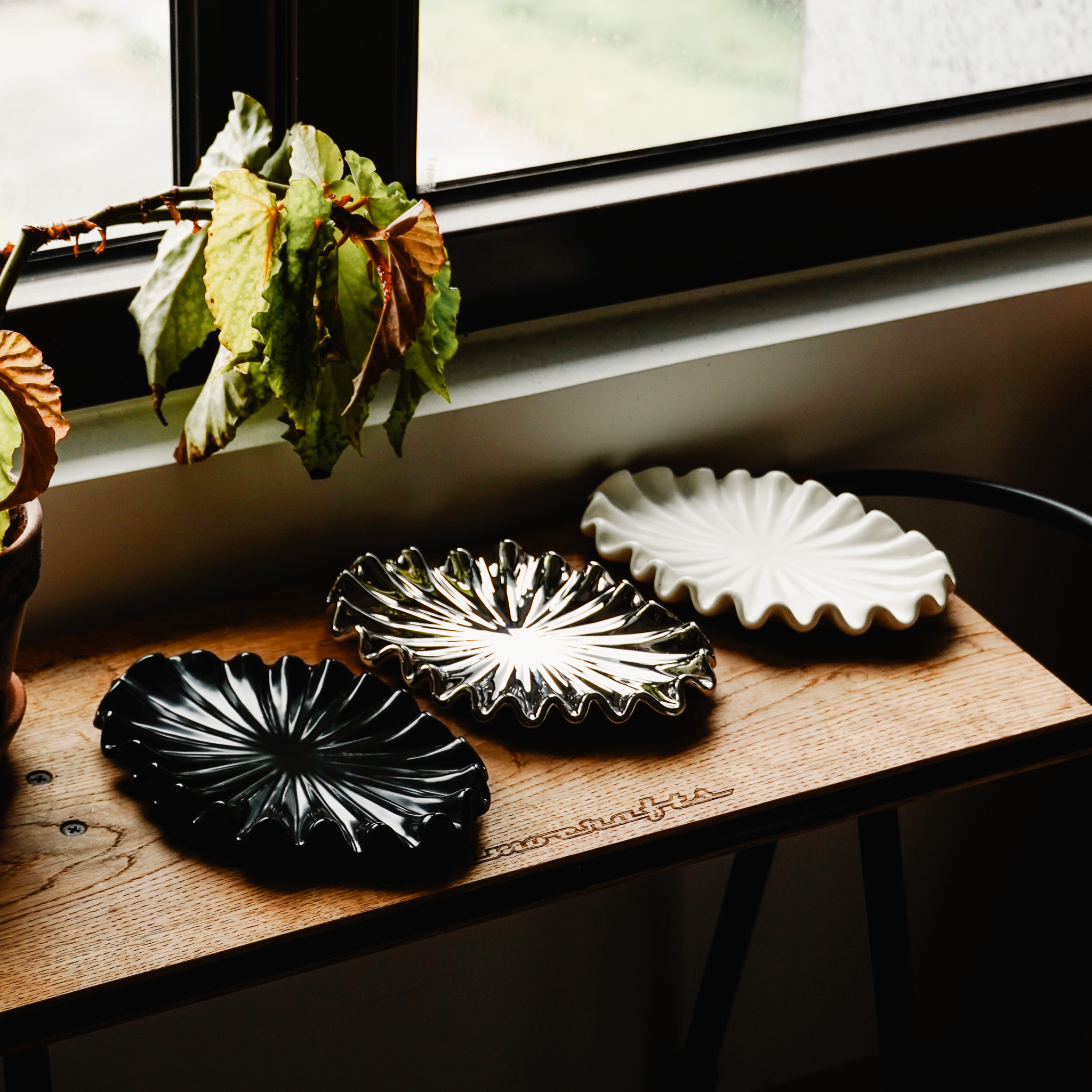 歐式陶瓷飾品收納盤 三色售