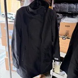 [S] DKNY MID GREY WOOL COAT WITH ZIPPER DETAIL, DLSMW121-MID GREY (SD1618)