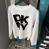 [S] DKNY IVORY BIG LOGO DKNY KNIT SWEATER , P5MSAY12-IVY (SD1621)