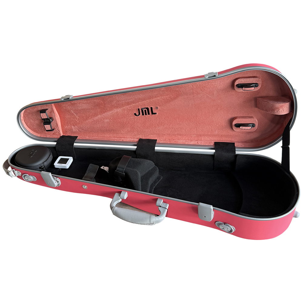 JML 柔肌系列 小提琴三角盒 (紅色)