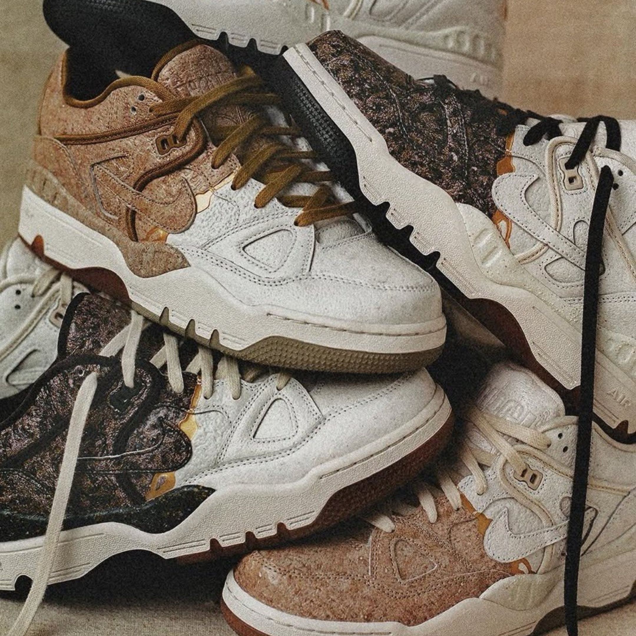 NICEDAY 代購 NIGO x Nike Air Force 3 Kintsugi 鴛鴦 金銀 銀 金 金屬 復古 奶油金 聯名 IB1801-001