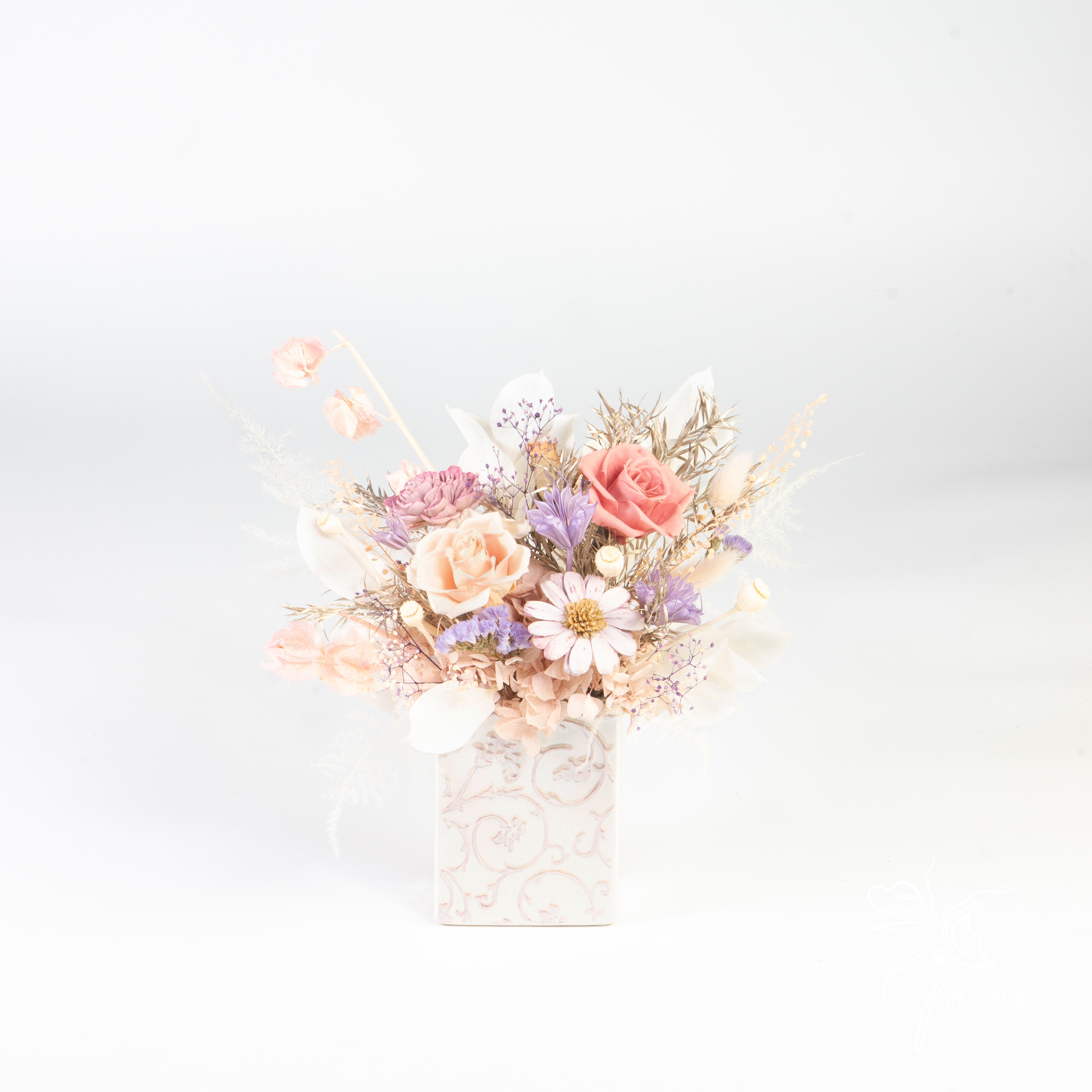 【暮光花園】永生乾燥盆花