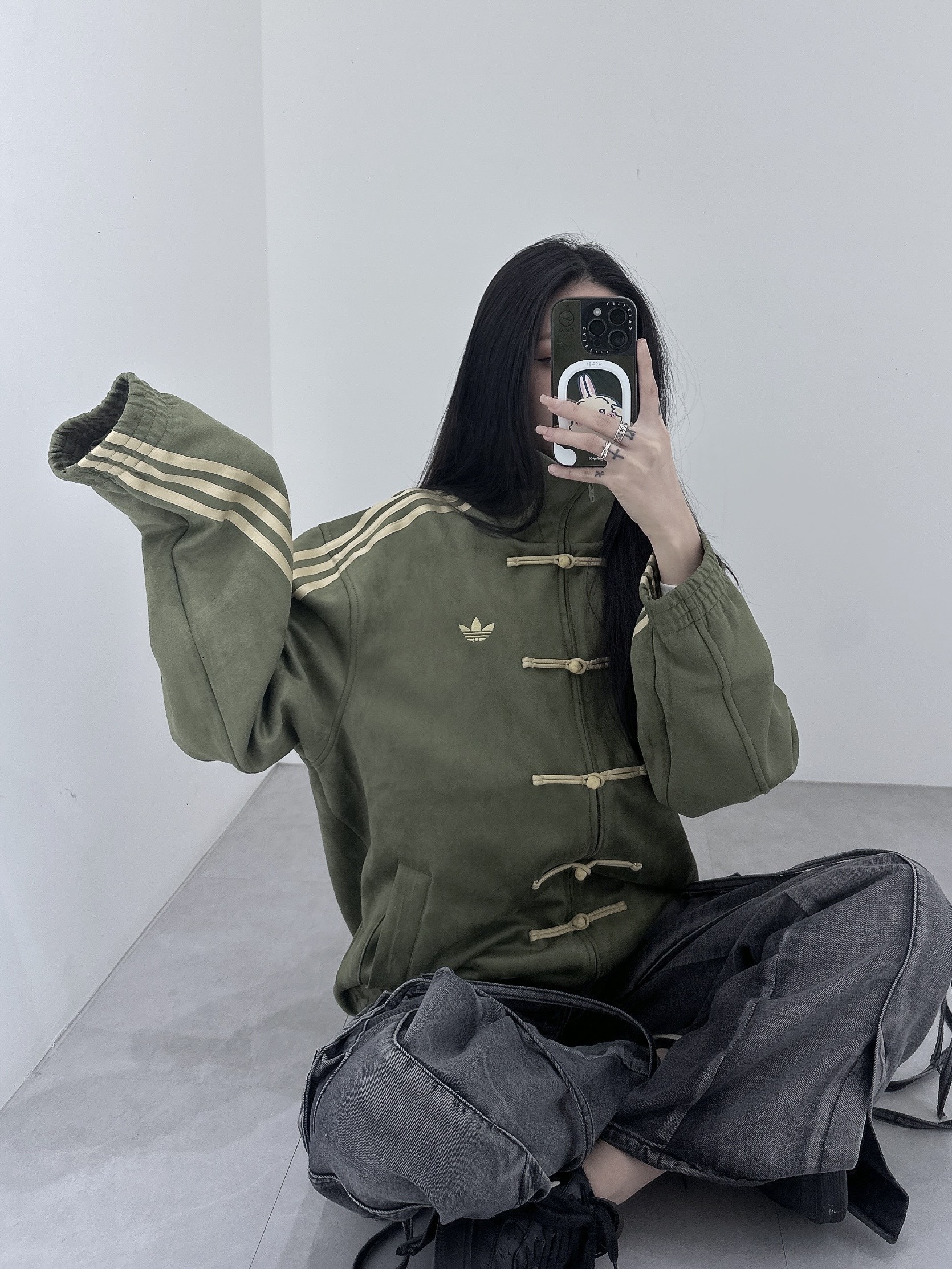 <快速出貨> ADIDAS ORIGINALS 唐裝 立領外套 兩色