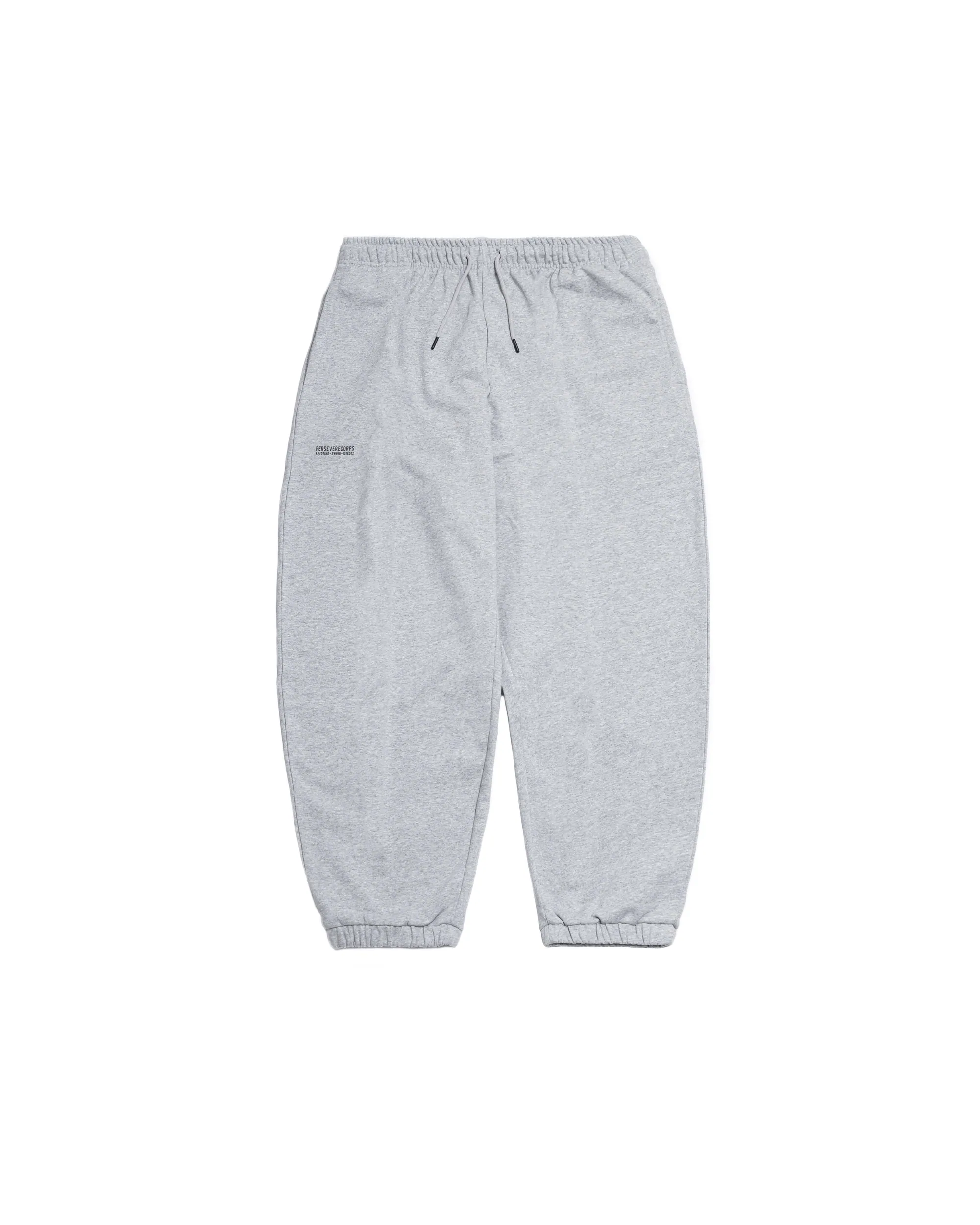 PERSEVERE HEAVYWEIGHT COTTON SWEATPANTS - HEATHER GREY