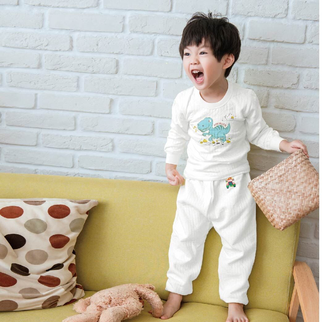 小三福 三福 兒童保暖棉褲（白）